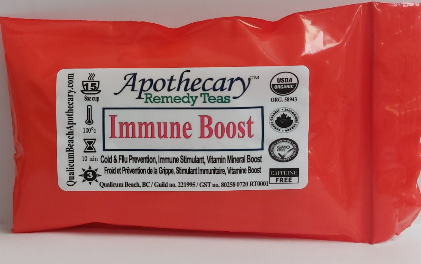 Organic Remedy Tea-Immune Boost (15 Tea Bags)