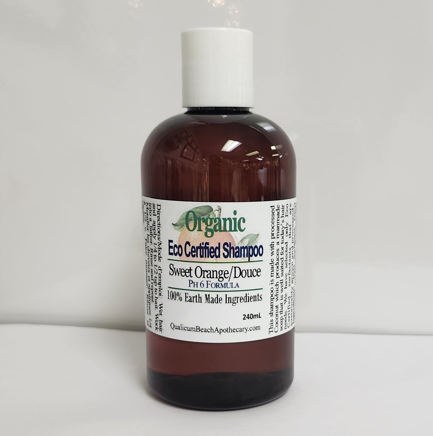 Shampoo-Sweet Orange, Eco-Certified 240ml