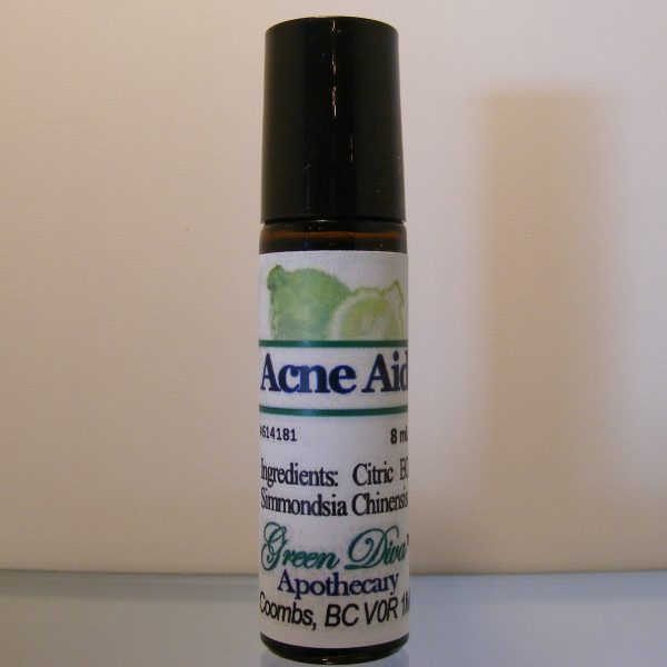 Organic Essential Oil Roll-on: Face Acne Remedy 8ml