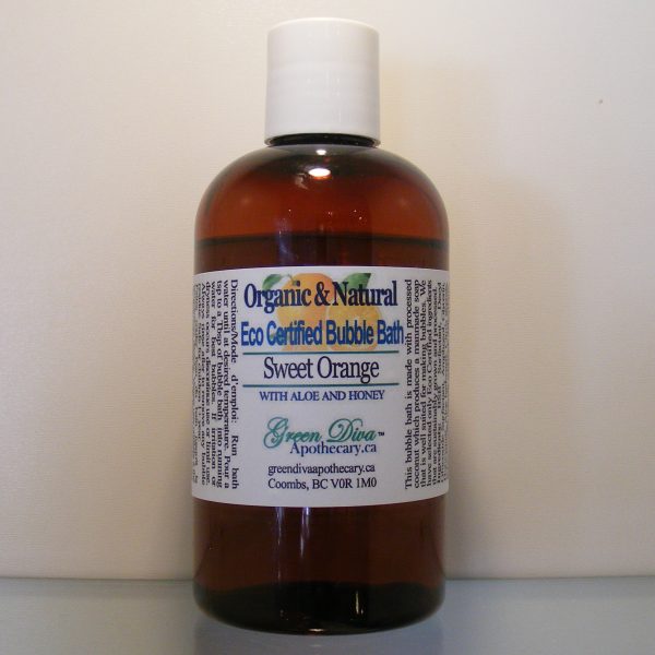 Organic Bubble Bath- Sweet Orange 480g