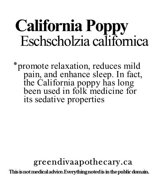 Organic Farmacopia: California Poppy