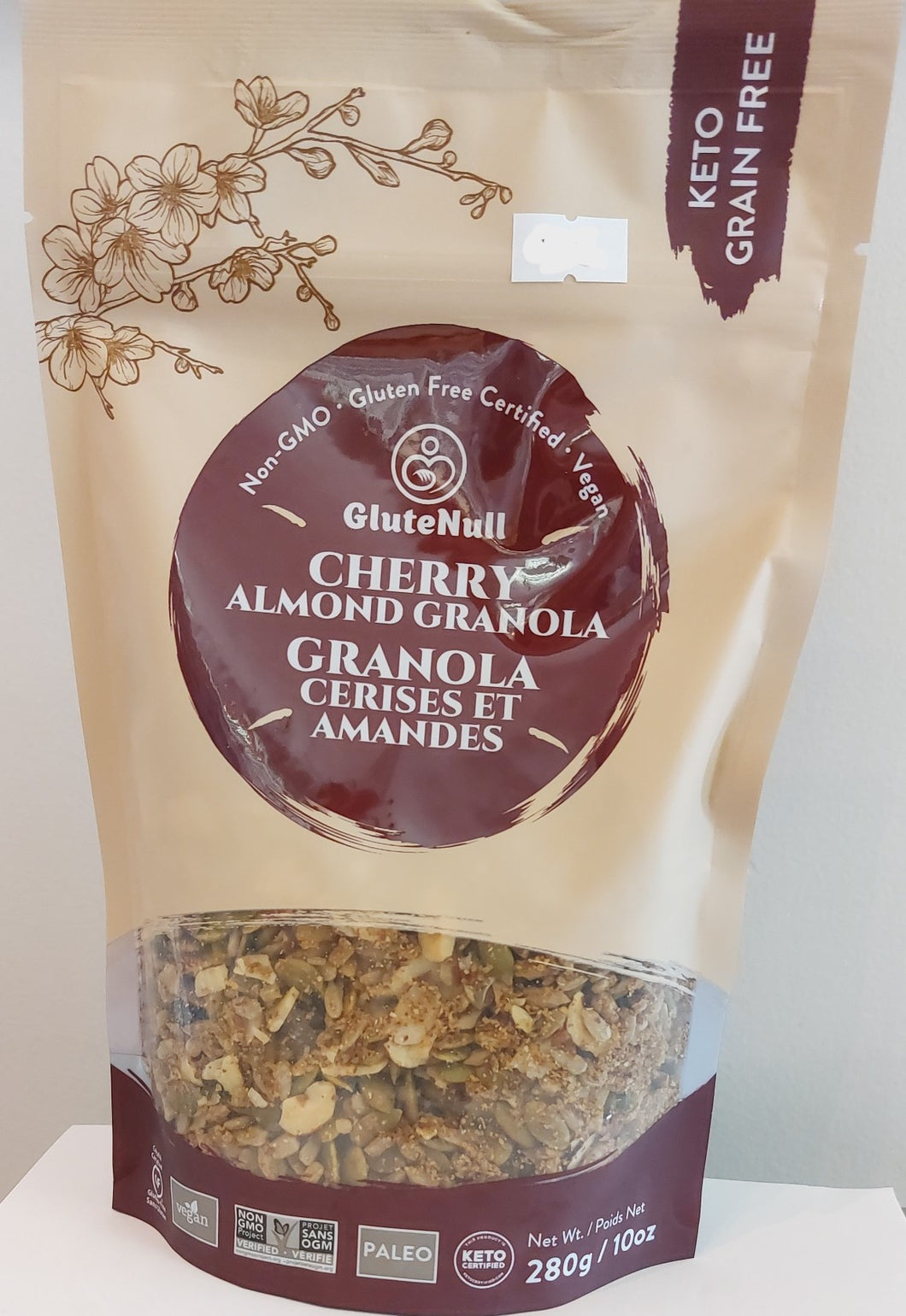 Ketopia Foods: Glutenull Almond Cherry Granola (280g)