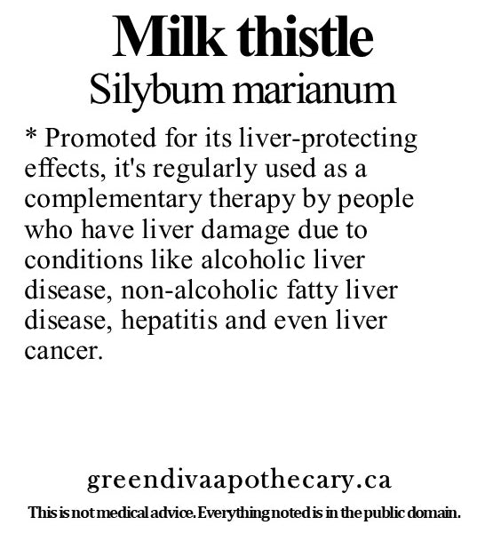 Organic Farmacopia: Milk thistle