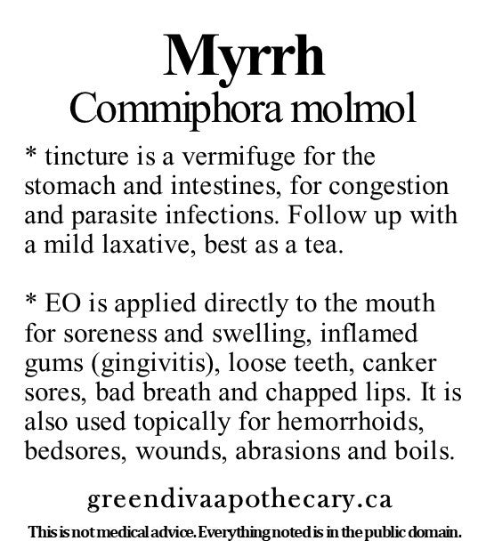 Organic Farmacopia: Myrrh