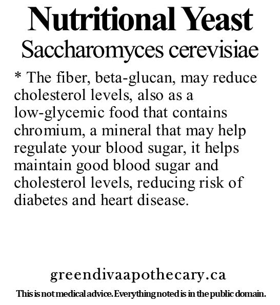 Organic Farmacopia: Nutritional yeast