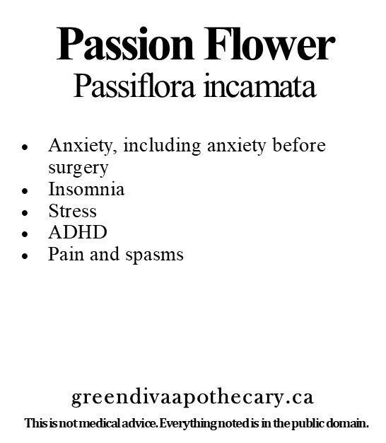 Organic Farmacopia: Passion flower