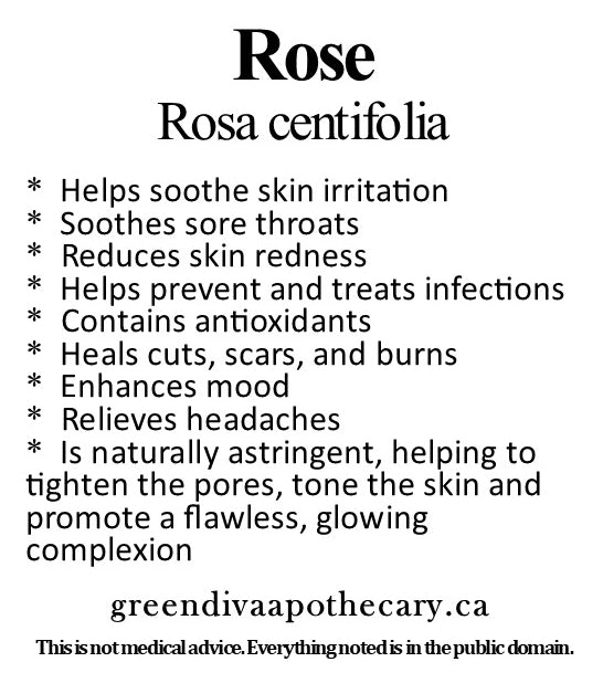 Organic Farmacopia: Rose petal