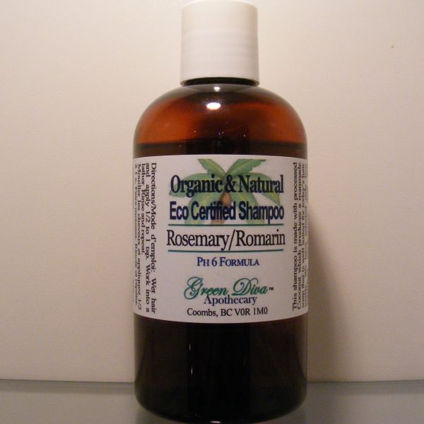 Shampoo-Rosemary, Eco-Certified 240ml