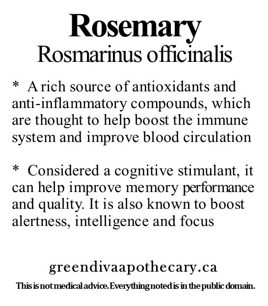 Organic Farmacopia: Rosemary