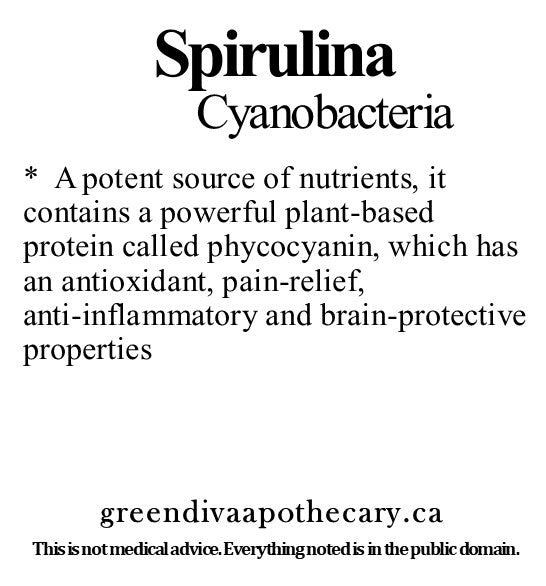 Organic Farmacopia: Spirulina