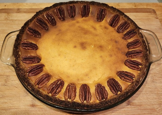 Budget Ketovore: Easy Pumpkin Cheesecake