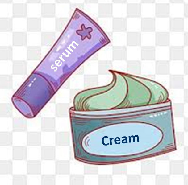 Cream vs a Serum for the Face