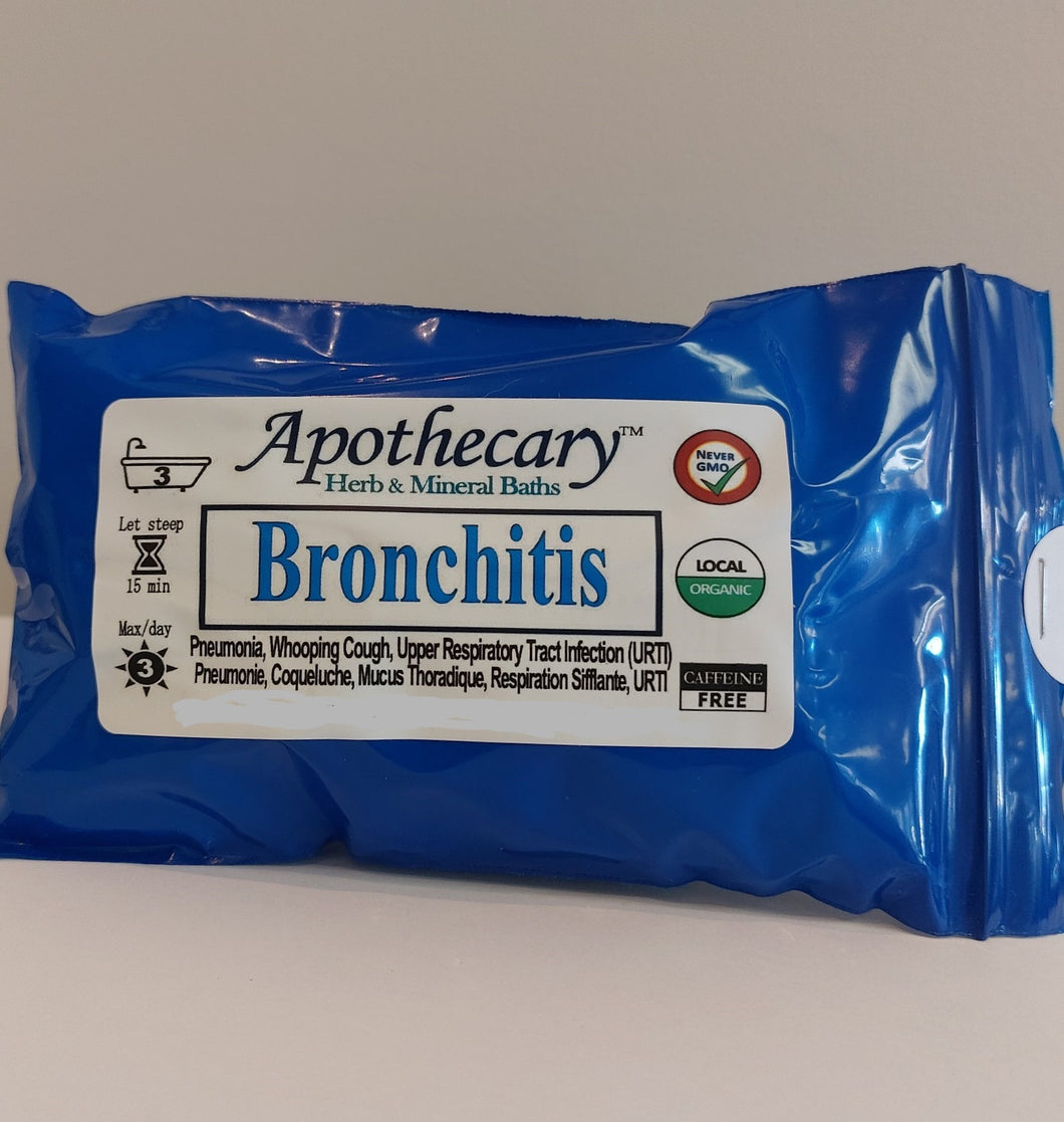 Organic Remedy Baths- Bronchitis (3 pack)