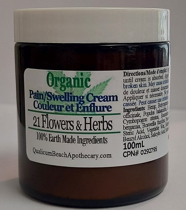 Organic Remedy Cream-Pain and Swelling for Hand/Body