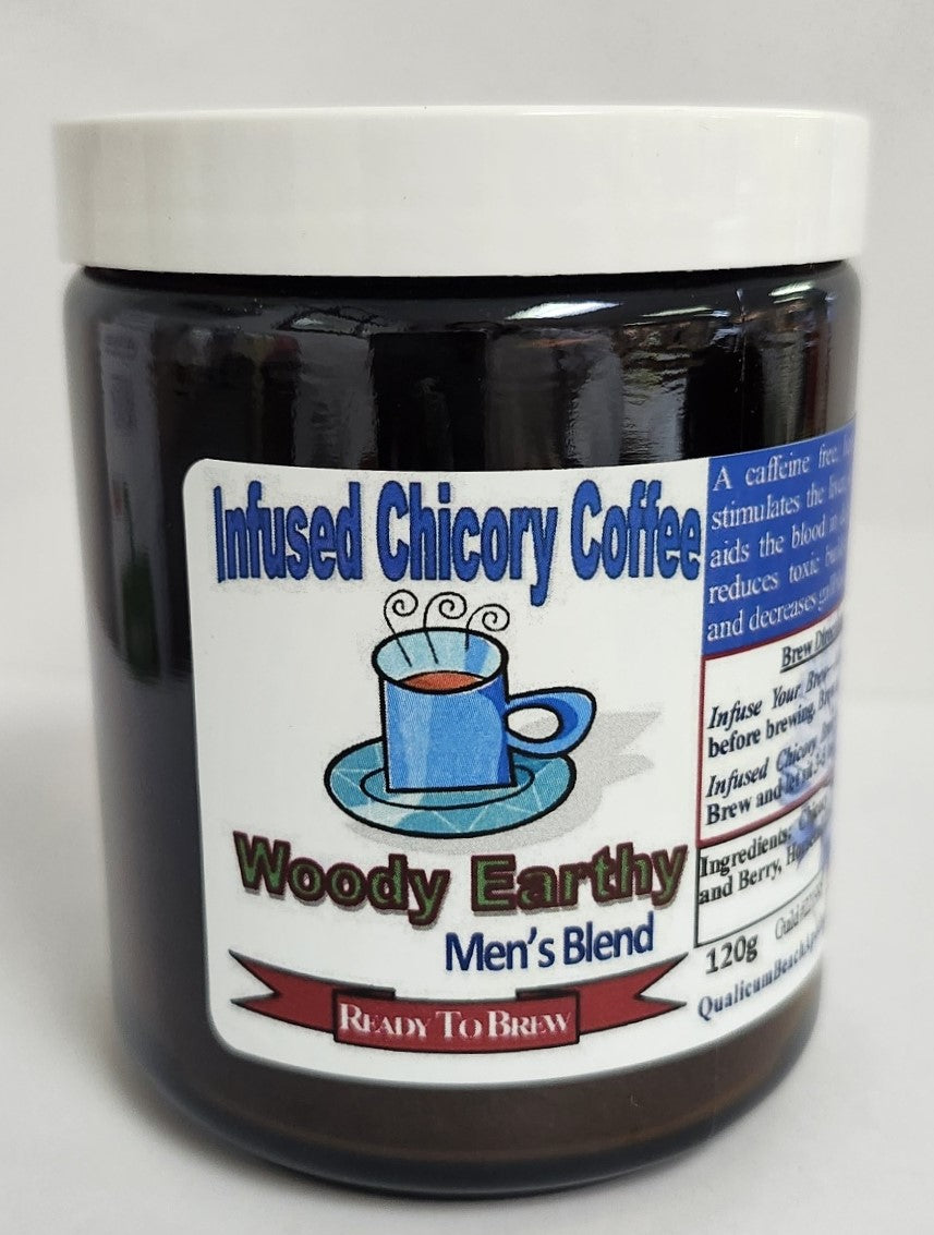 Organic Remedy, Herbal-Infused Chicory Coffee-Men's Blend