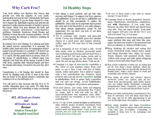 FREE: 14 Steps to Low Carb
