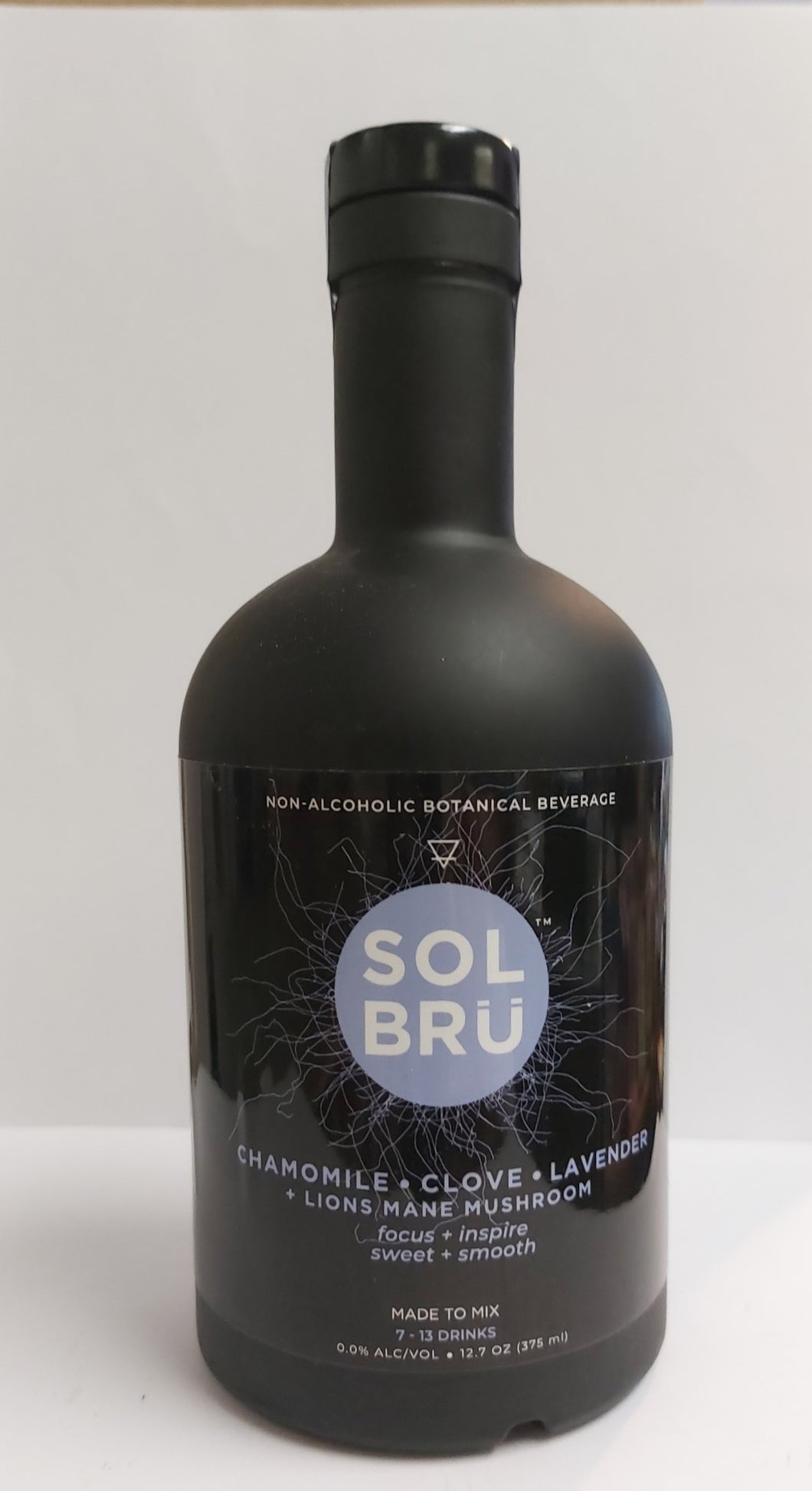 Organic/Natural Blended Tonic-Sol Bru Mushroom Herb 375ml
