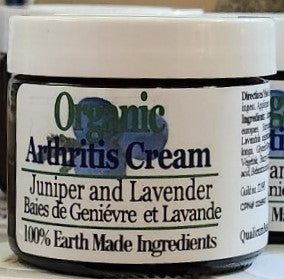 Organic Remedy Cream-Juniper Lavender Arthritis
