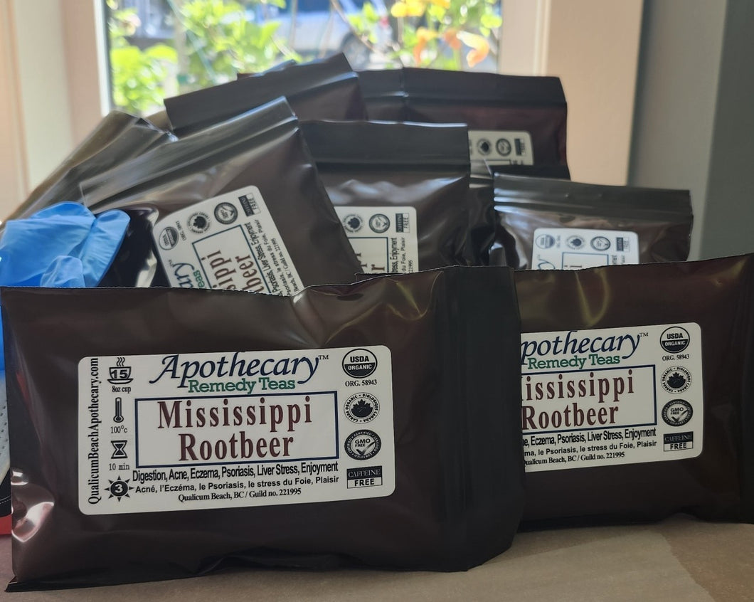 Organic Remedy Tea-Mississippi Rootbeer (15 Bags)