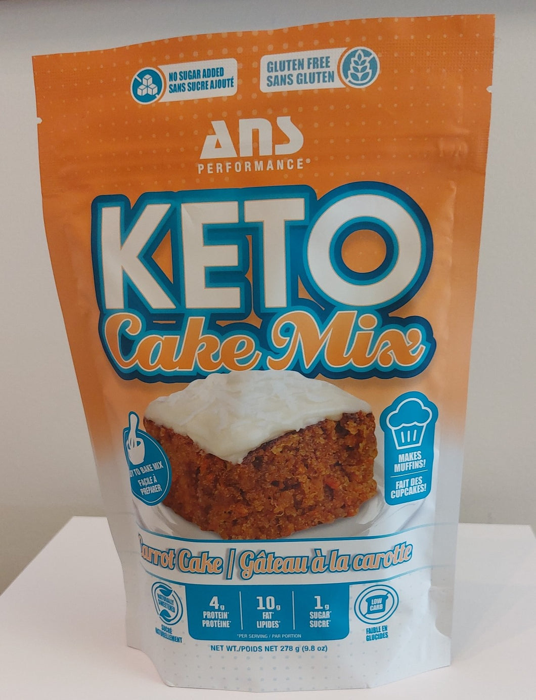 Ketopia Foods: Organic ANS Carrot Cake Ubake (278g)