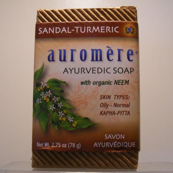 Soap: Auromere Vanilla Ayurveda 78g