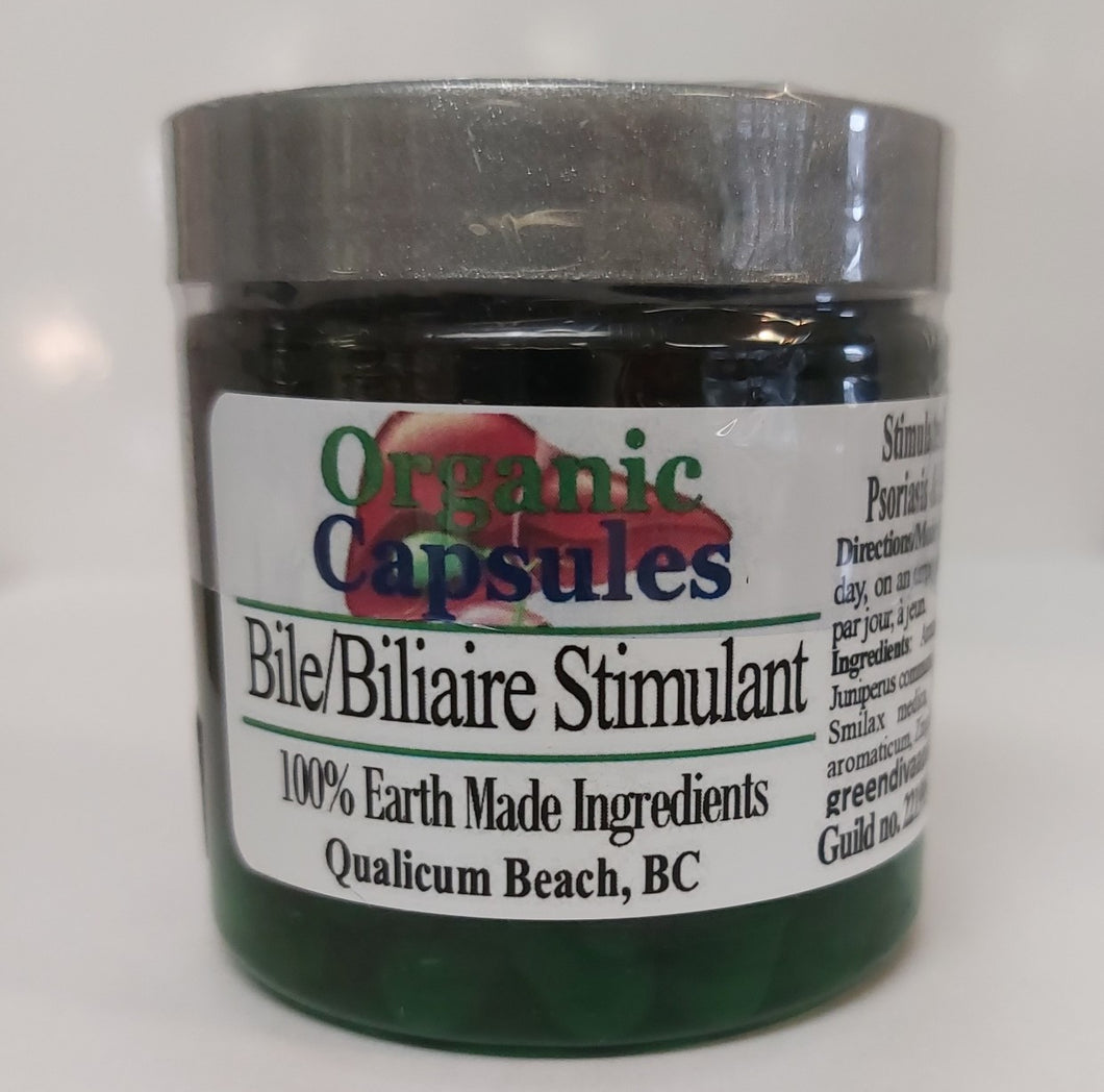 Organic Remedy Capsules - Bile Stimulant 60 Capsules