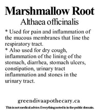 Load image into Gallery viewer, Organic Farmacopia: Marshmallow root
