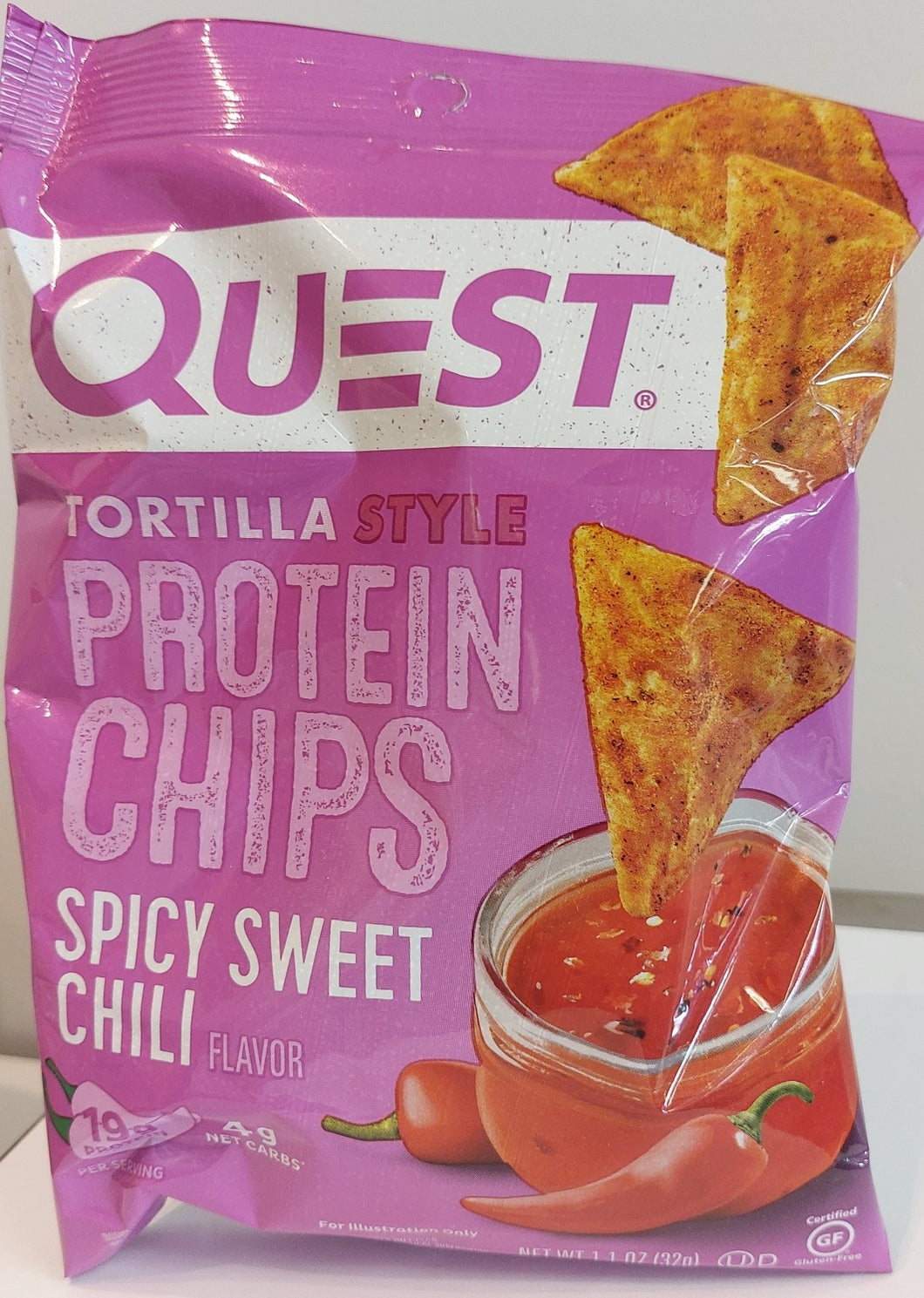 Ketopia Foods: Quest Tortilla Chips, Spicy Sweet Chili (32g)