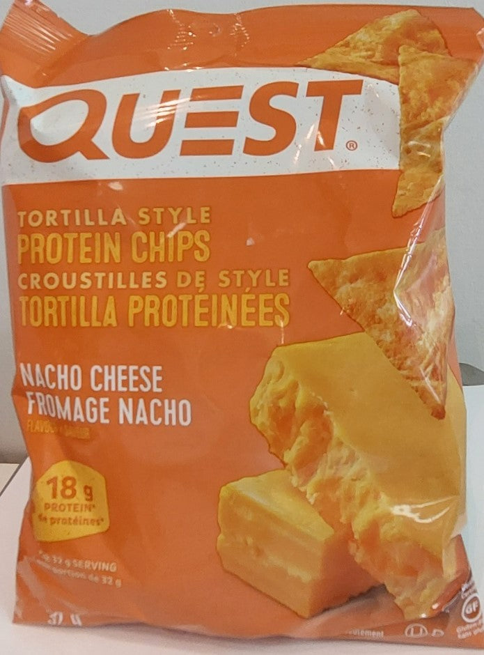 Ketopia Foods: Quest Tortilla Chips, Nacho Cheese (32g)