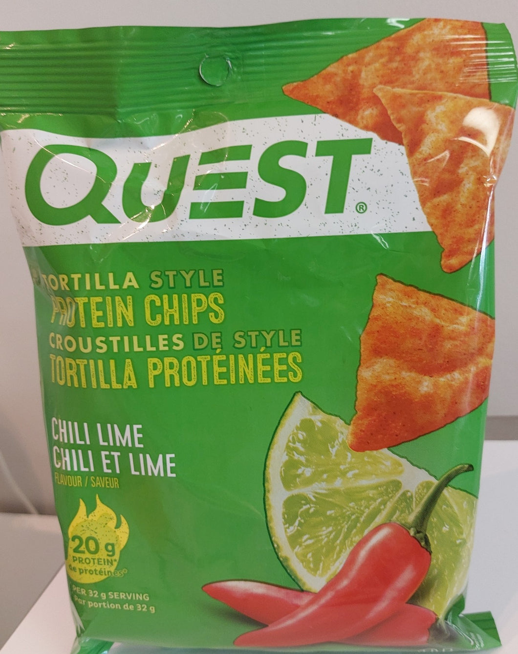 Ketopia Foods: Quest Tortilla Chips, Chili Lime (32g)