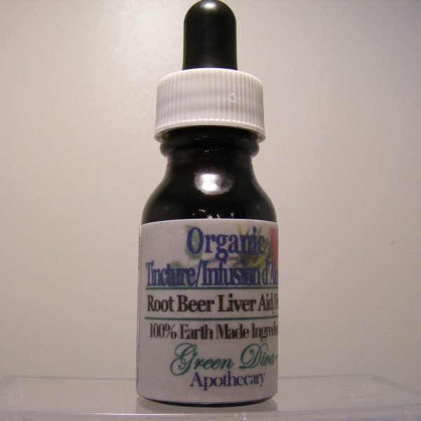 Organic Blended Tincture-Rootbeer 44ml