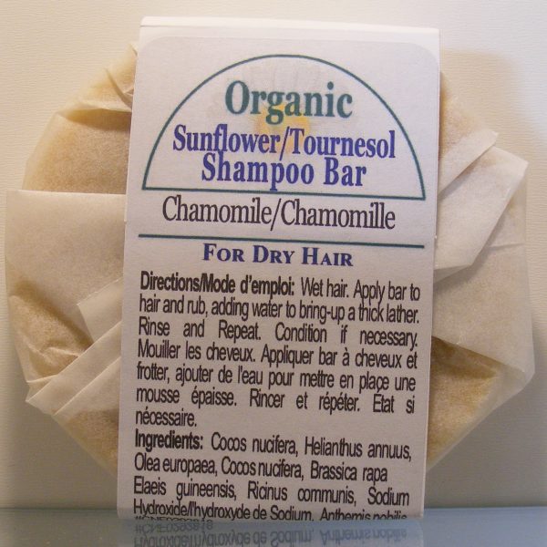 Shampoo Soap Bar-Chamomile Sunflower 120ml