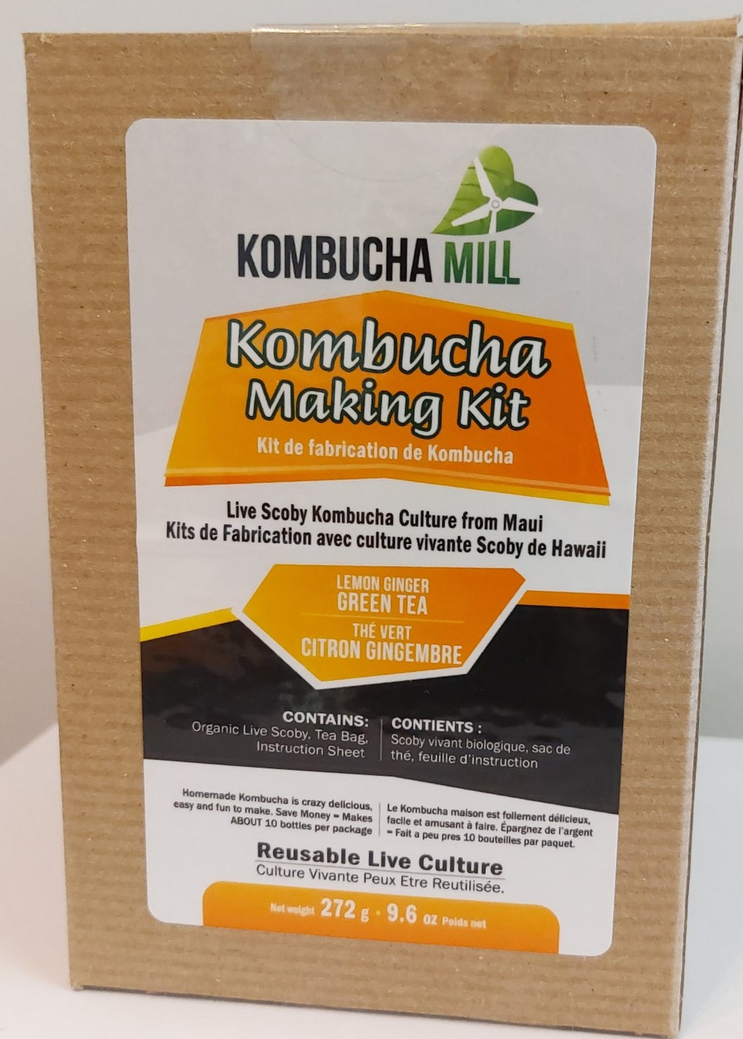 Ketopia Foods: Organic Kombucha Mill, Green Tea Kit