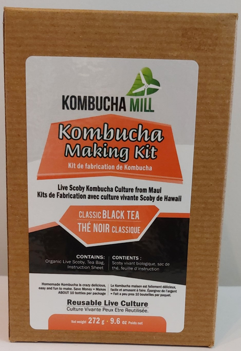 Ketopia Foods: Organic Kombucha Mill Black Tea Kit