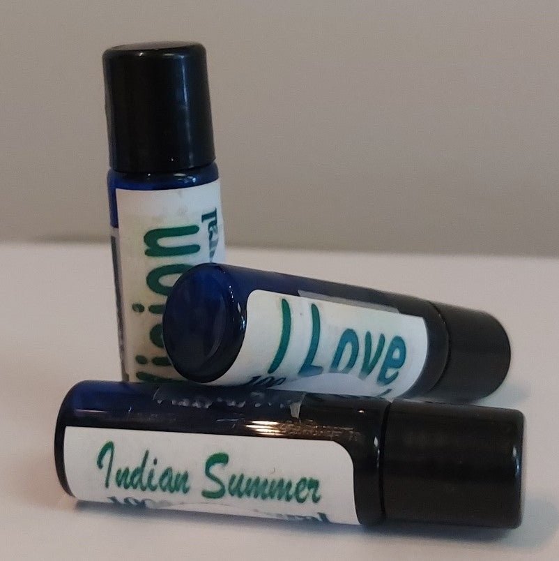 Organic Cosmetics/Perfumes: Jasmine Nuit (dark blue, roller-bottle) 4ml