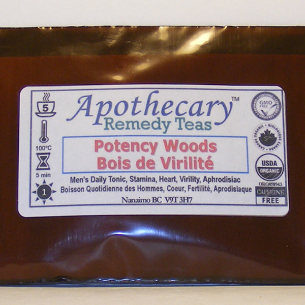 Organic Remedy Tea-Potency Woods  (15 Bags)