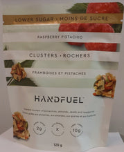 Load image into Gallery viewer, Ketopia Foods: Handfuel Raspberry, Pistacio Clusters (120g)
